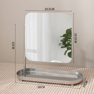 Aesthetic Rotating Vanity Mirror