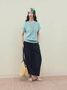 Giordano | Cotton Loose Flutter Sleeve Knit Top