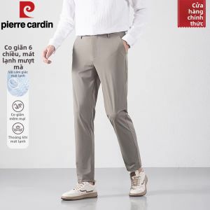 Pierre Cardin | Quần Nam Mát Mẻ Silk Co Dãn Thoáng Khí Hút Ẩm Nhanh