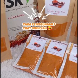 KUNYIT BUBUK ORIGINAL / TUMERIC POWDER  100% ASLI ALAMI REMPAH JSR KUALITAS PREMIUM uk. POUCH