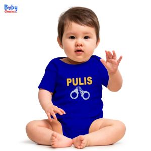 Baby Onesies PH Police Baby Onesie 0-18 months Baby Boy Girl Cotton Bodysuit Toddler Tshirt Career Monthly Outfit