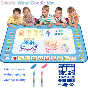 15.76"×12.6"Colorful Water Doodle Mat for Kids - Montessori Educational Toy Drawing Mat for Boys And Girls Age 3-8 Toddler Gift