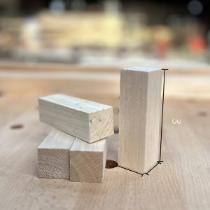 Light Wood Suitable for Beginners Children Carving Practice Handmade DIY Balsa Wood Puppet Making Soft Wood Block Material