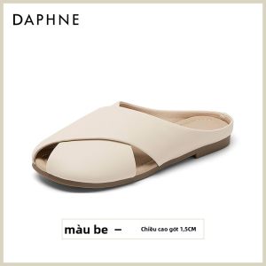 Daphne | Dép Bít Mũi Đế Bằng Thoáng Mát Mùa Hè