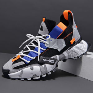 Mens Spring Autumn Breathable Thin Sport Shoes Casual Soft Bottom Dad Shoes Fashionable 2025 New Model Comfortable Low Top