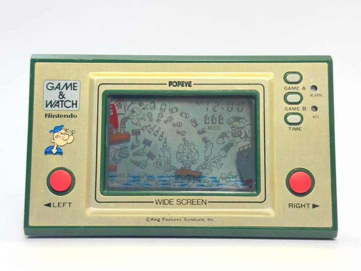 Popeye Game & Watch (nintendo) [wide screen][PP-23] เกมกด ป๊อปอาย