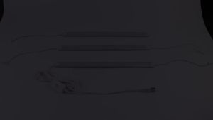 3PCS/lot 30cm LED Light for Room Kitchen Decor LightingTouch Dimmer Lamp Bar Tube with USB or EU or US PlugWhite 5500K CRI80