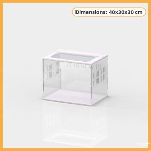 Panoramic Transparent Acrylic Hamster Cage