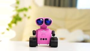 Interactive AI-Robot-USB-Charger for Kids 3+ Years Multi-Function Educational Toy with LED Eyes