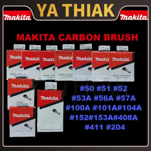 MAKITA Carbon Brush Replacement – 10 Pairs per Box (Fits #50 to #411)