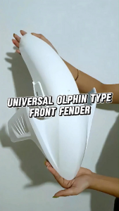 UNIVERSAL FRONT FENDER DOLPHIN TYPE MOTORCYCLE ACCESSORIES