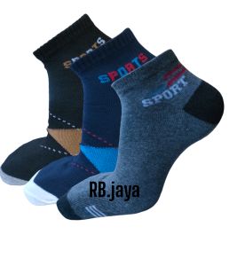6.pasang kaos kaki pendek semata kaki pria  kaos kaki sport  kaos kaki kerja