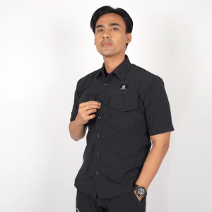 Zarventure EZRA Kemeja Lengan Pendek quickdry Stretch