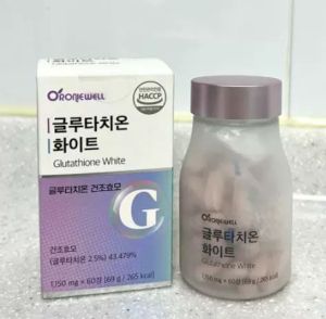 Korean Oroniewell Oral Glutathione Hyaluronic Acid Fish Collagen Hydrolyzed Elastin Centella Asiatica Tablets 60 tablets