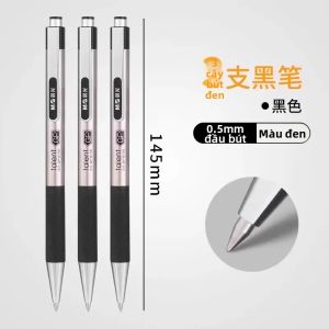 Bút Gel Kim Loại M&G Màu Đen Ngòi 0.5mm Có Thể Thay Ruột Dùng Cho Học Sinh & Doanh Nhân Văn Phòng Trường Học