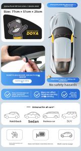 CY | Baby Sun Protection Car Rear Window Shade Magnetic Privacy