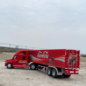 1/64 Scale Metal Container Transport Truck Model