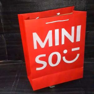 Paper bag Miniso Medium 33 x 26 x 12