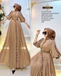 New Bordir Dress Sifon Ceruty SHR Premium