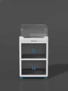 New Model Extra Large Dish Drainer Cabinet With Cover - New Model / Dish Rack / Dish Storage / Rak Pinggan