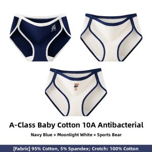 MiiOW | Cotton Antibacterial Panties 100% Cotton Crotch Retro Style