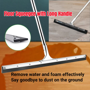 Heavy Duty Floor Squeegee Scrubber Silicon Rubber Blade Floor Wiper Scraper Window Wiper Floor Mop