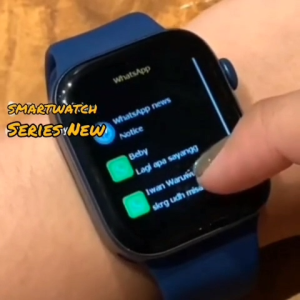 Smartwatch Stylish Premium Layar Sentuh– Health Tracking monitor kesehatan music camera remote Notifikasi pesan panggilan cek sensor detak jantung dan tidur Bonus Charger