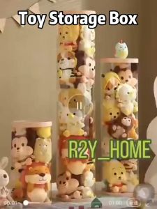 Animal Organizer Plush Toy Storage Organizer Toy Storage Basket Kids Toy Storage Bins with Wheels Suitable for Storage of Any Stuff