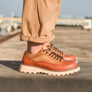 Vintage Casual Low Top Worker Boots