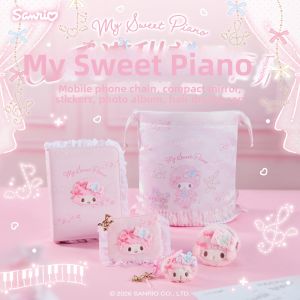 Sanrio | Phone Charm with Compact Mirror Stickers Album
