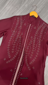 gamis modern gamis abaya motif terbaru manik swarovsky simple elegant kekinian zauhara abaya produk Amore by ruby
