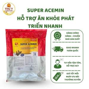 Super acemin bổ sung vitamin và khoáng chất cho vật nuôi 1kg