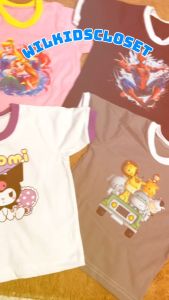 CUTE GRAPHIC TSHIRT FOR KIDS BOYS AND GIRLS AVAIL IN comfy cotton fabric with cute cartoon graphic prints