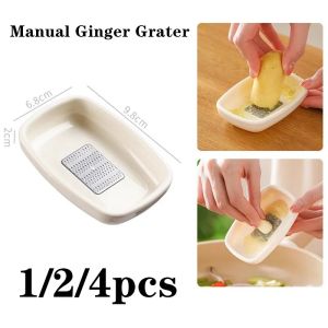 Manual Ginger Garlic Grater Kitchen Garlic Grinder Garlic Mincer Tool Mincer Ginger Chopping Kitchen Cooking Gadgets