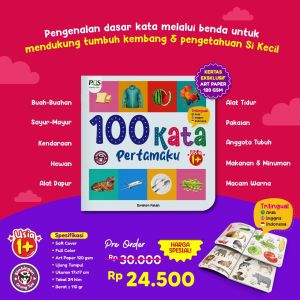 Buku Anak 100 Kata Pertamaku PQS Sumber Ilmu