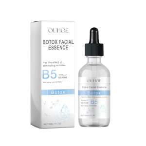 Ouhoe Botox Facial Essence Firming Deep Moisturizing Brightning Shrink Pore Fade Fine Lines Anti-Aging Hyaluronic Acid Deeply Moisturizes The Skin And Replenishes Moisture Tighten Skin Care 30ml