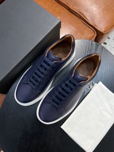 Boys Casual Leather Sport Business Shoes Thick Bottom Heightening Low Help Laced Pure Color White Sneakers Trendy Mens Footwear