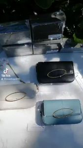 (Auth Tuồn Chính Hãng) Túi Đeo Chéo Đeo Vai CNK Nắp Nam Châm Size 18cm Kèm Túi Giấy Hãng