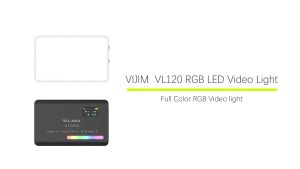 Đèn Led đổi màu Ulanzi VL120 RGB - Đèn hỗ trợ quay phim chụp ảnh tích hợp 20 hiệu ứng ánh sáng ấn tượng