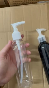150ML/200ML/250ML/300ML botol kosong plastic PET travel refillable pump/press lotion/shampoo/cream empty bottle plastic