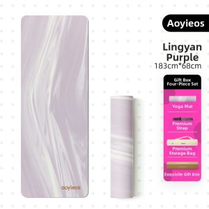 AOYI | Natural Rubber Anti-slip Shock Absorbing Yoga Mat
