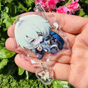 Game Honkai: Star Rail Phainon Anaxagoras Castorice Cosplay Costumes Key Chain Keychain Accessories Pendant