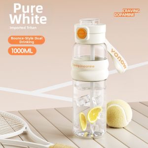 Sport Large Capacity Water Bottle Portable Student Fitness Summer