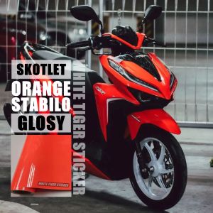 SKOTLET STIKER MOTOR ORANGE STABILO GLOSY SCOTLITE OREN STABILO STIKER ORANGE STABILO METALIK GLOSY SCOTLAIT ORANGE STABILO HARGA PROMO BISA COD
