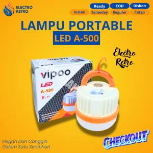 LAMPU EMERGENCY LED 500 WATT LAMPU PORTABLE LAMPU DARURAT LED LAMPU CAMPING 500 WATT