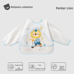 Usbettas | Child Eating Bib Stain Protection