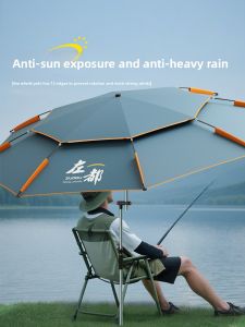 ZUODU | Adjustable Thickened Sun Rain Fishing Umbrella