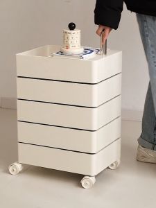 ตู้เก็บของโซฟาใต้โต๊ะ โต๊ะข้างเตียงแบบหมุนได้ถอดออกได้ โต๊ะข้างแบบมีรถเข็น ตู้ข้างเก็บของ ตู้ข้างแบบมีลิ้นชัก ตู้อาหารว่าง