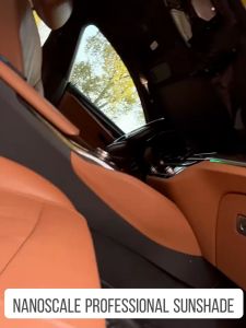 Car Sun Shade Windshield Car Sunshade Titanium Silver Material Foldable Sun Protection Multi-Layer Thickening UV Protection Suitable for A Variety of Vehicles Car Cover Sun shade Car Windshield Visor car accessories interior