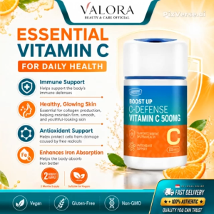 US Clinicals® Boost Up C- Defense Vitamin C 500mg 120 Tablets【SG】| Immune Booster | Antioxidant Support